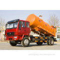 Sinotruk 4X2 10, 000L Vacuum Tank Sewage Suction Truck